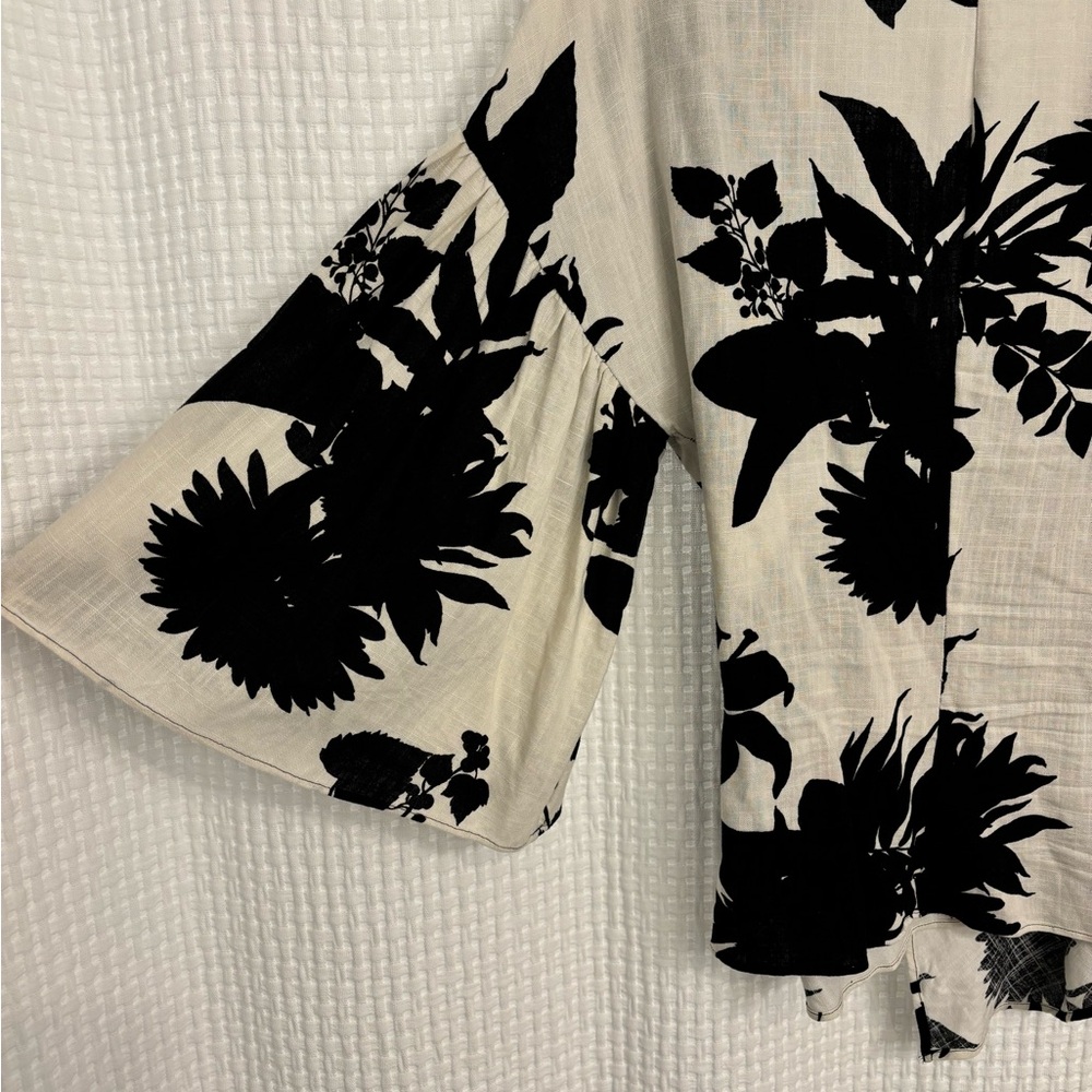 Zara Wrap Blouse - Picture 4 of 4